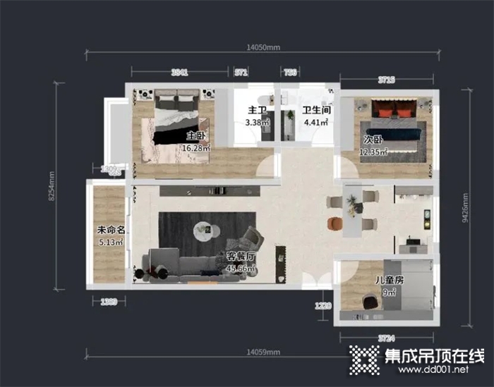 星雅圖現(xiàn)代簡約|高級灰+綠植點綴，營造低調舒適的檔次